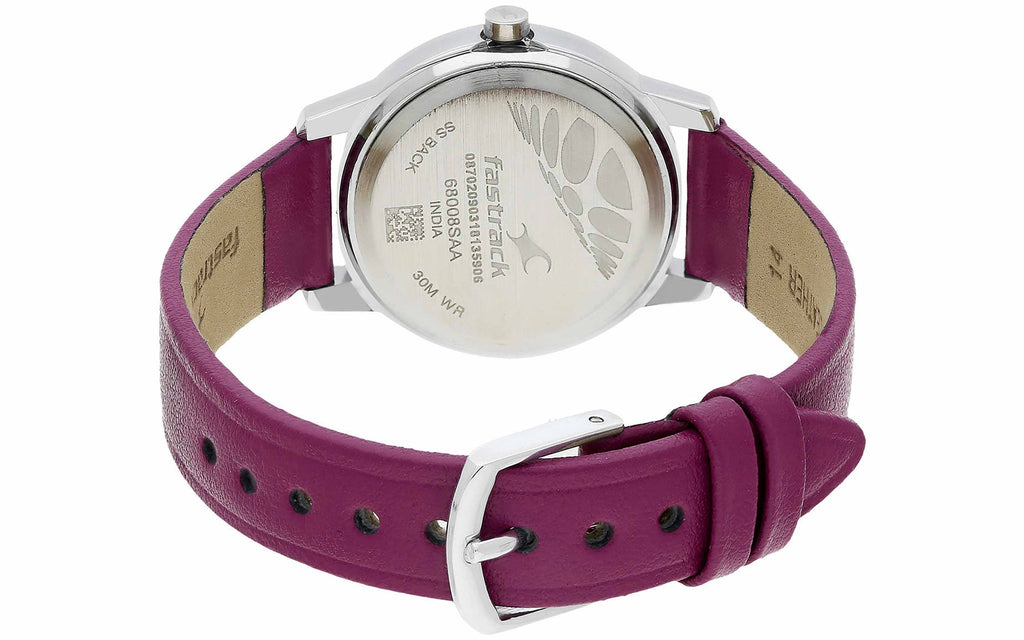 Fastrack NM68008SL01 White Metal Analog Women's Watch | Watch | Better Vision