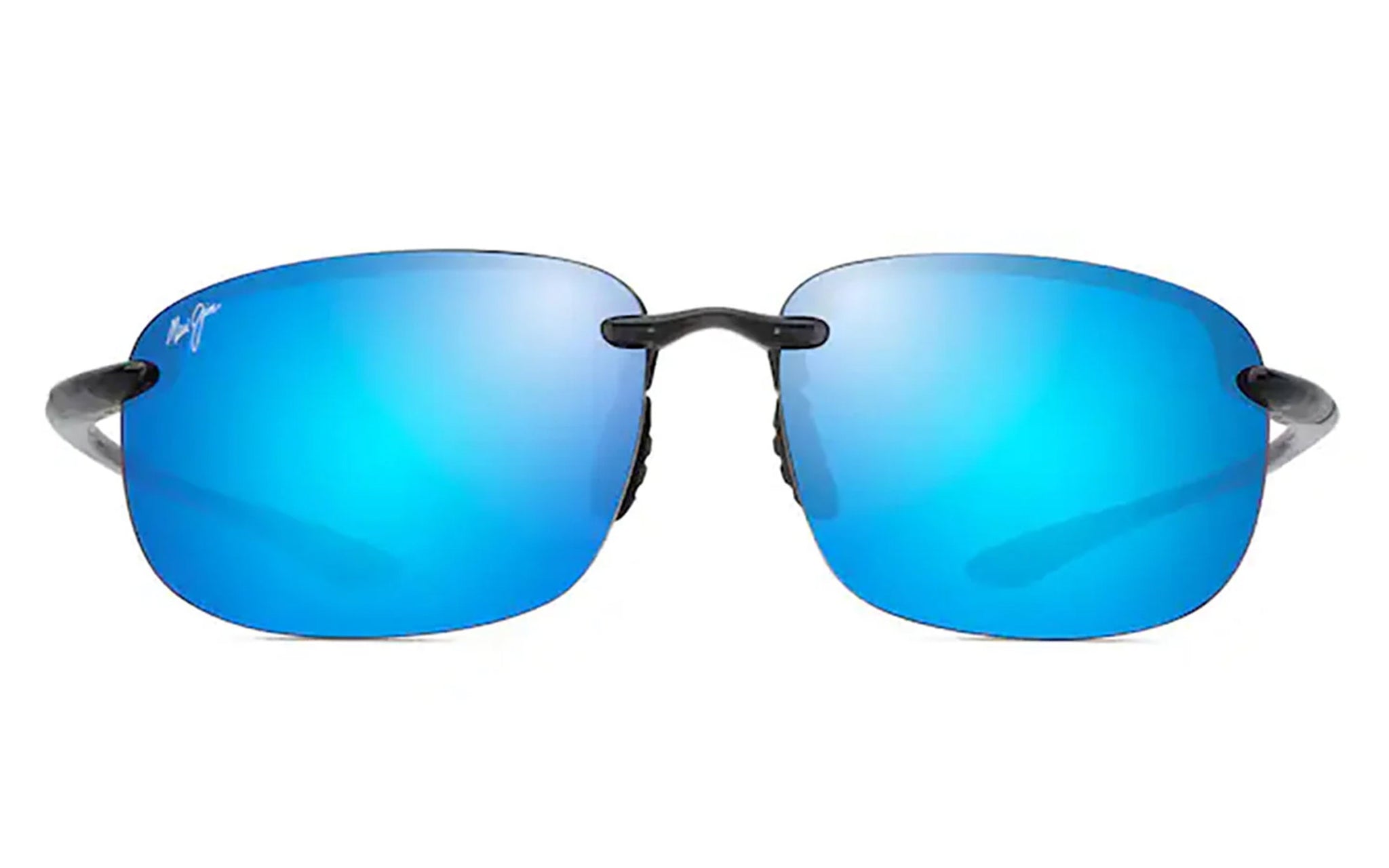 サングラス Maui Jim Maui Jim - AKAU - blue akau crystal matte Maui Jim 'Akau Polarized Rimless Crystal Matte Sunglasses