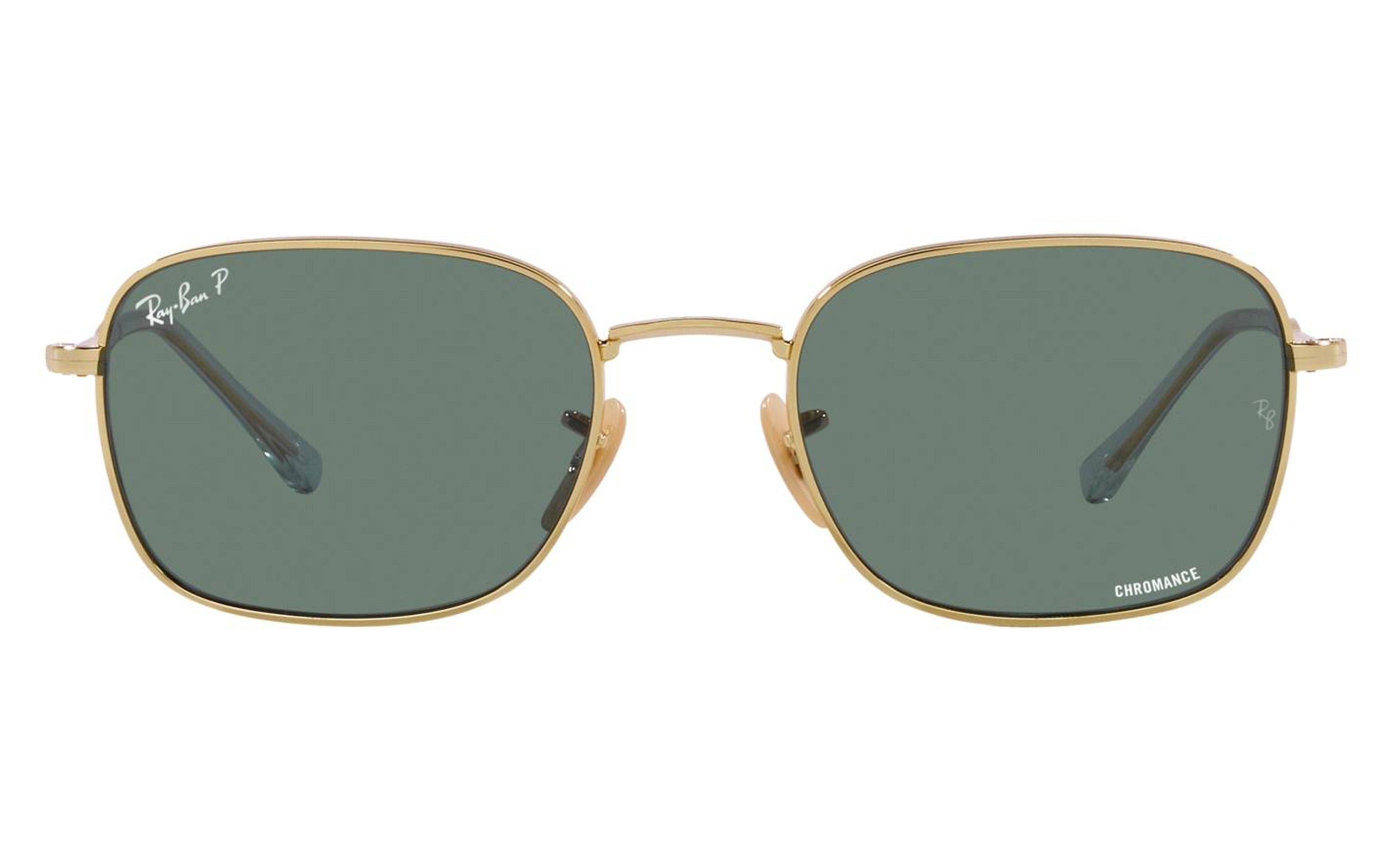 Ray Ban RB3706 001/O9 57 Golden Chromance Sunglass Eyewear
