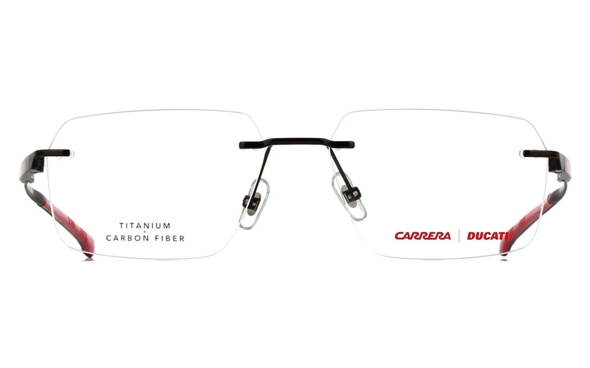 Buy Carrera Ducati CARDUC 039 003 56 Black Unisex Spectacle Frame