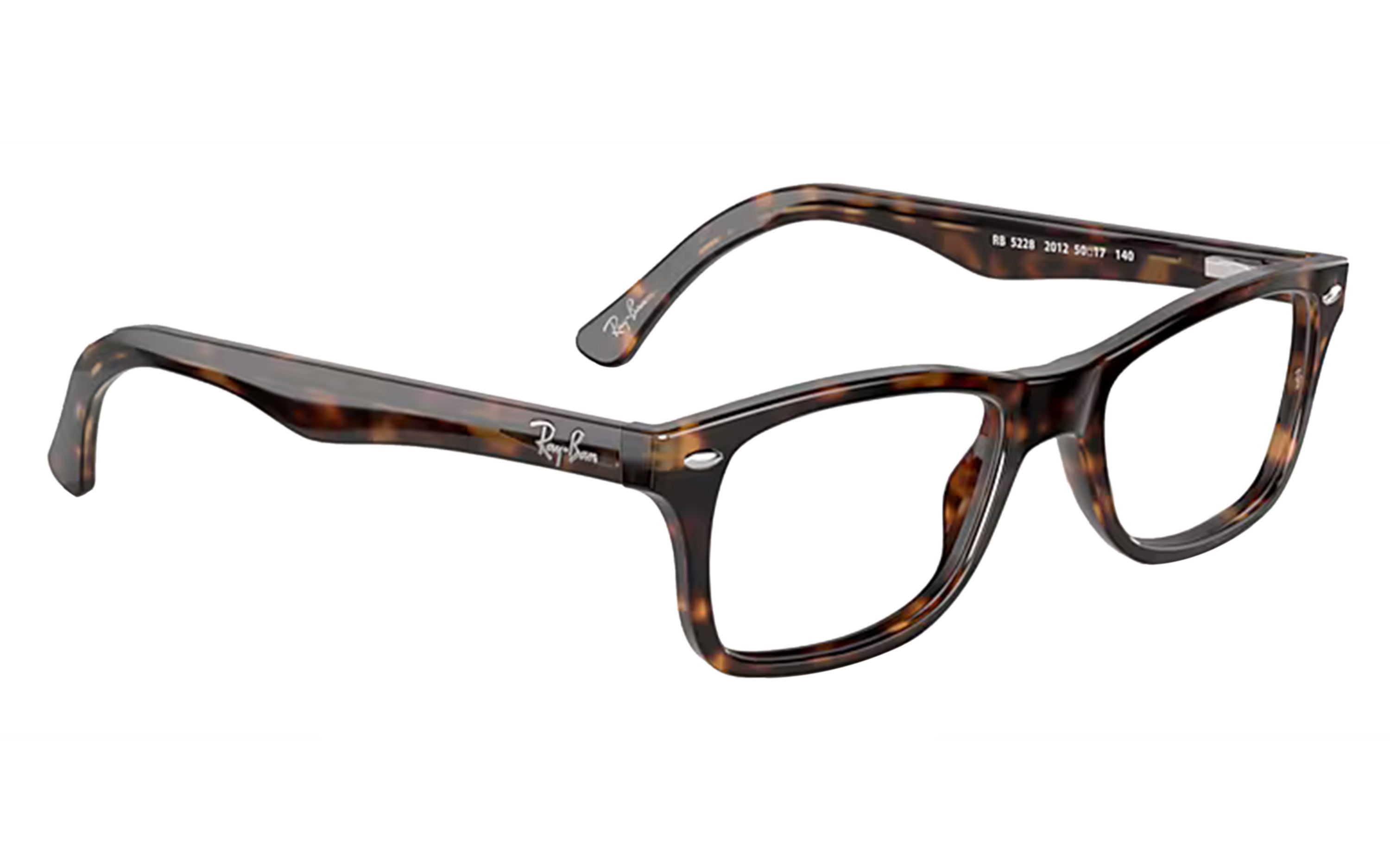 Buy Rayban RB 5228 2012 53 Dark Havana Unisex Spectacle Frame