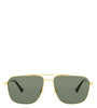 Police SPLN32K Square Men's Sunglasses - Gold - view 4