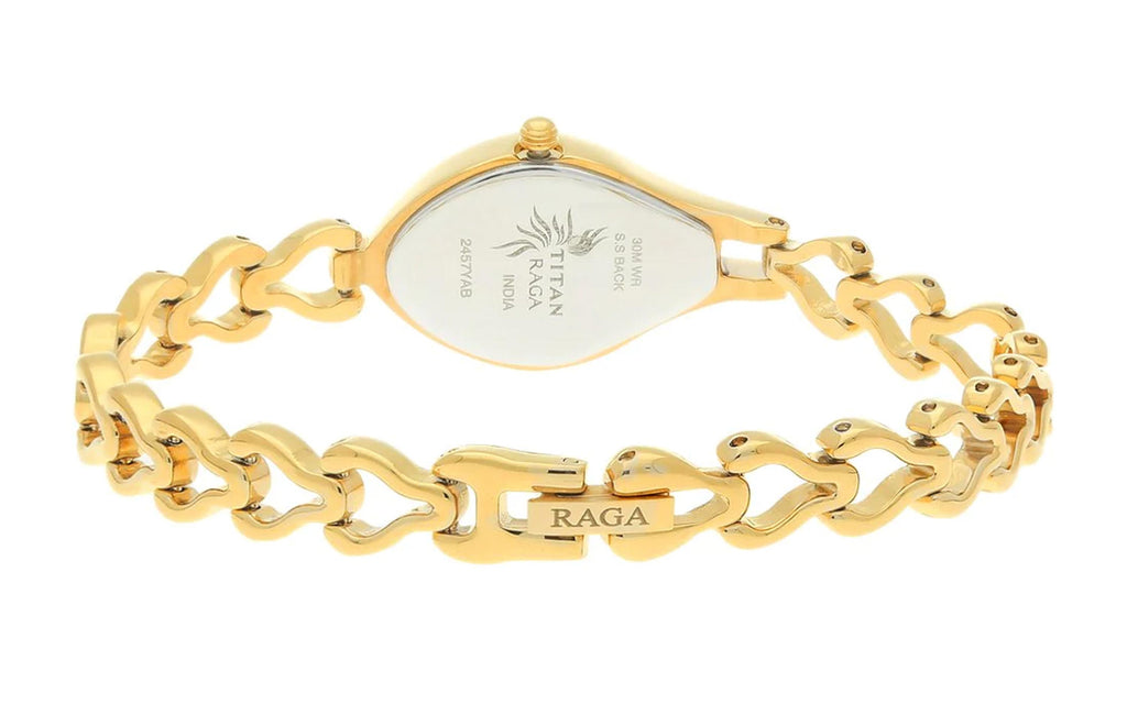 Titan NM2457YM01 Raga Gold Metal Analog Women's Watch | Watch | Better Vision