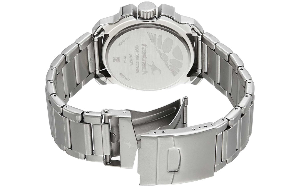 Fastrack NM3097SM01 Black Metal Analog Men's Watch | Watch | Better Vision