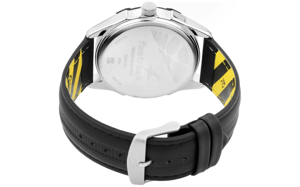 Fastrack 3225KL01 Black Metal Analog Men's Watch - Better Vision