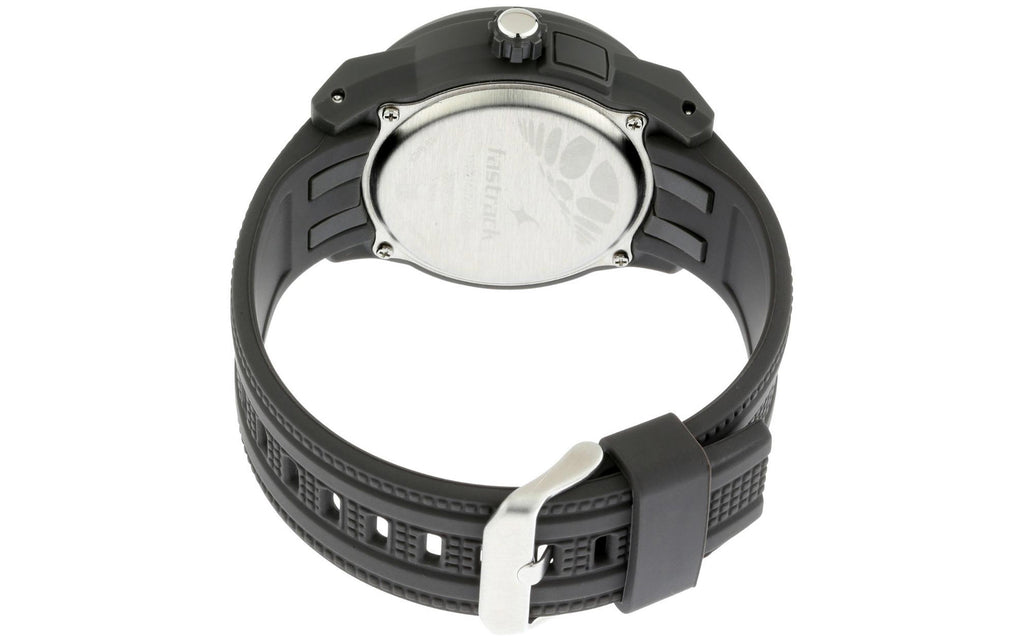 Fastrack 38058PP02 Gray Silicon Analog Men's Watch - Better Vision