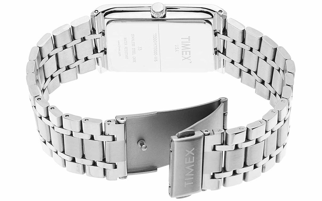 Timex TI000M70000 White Metal Analog Men's Watch | Watch | Better Vision