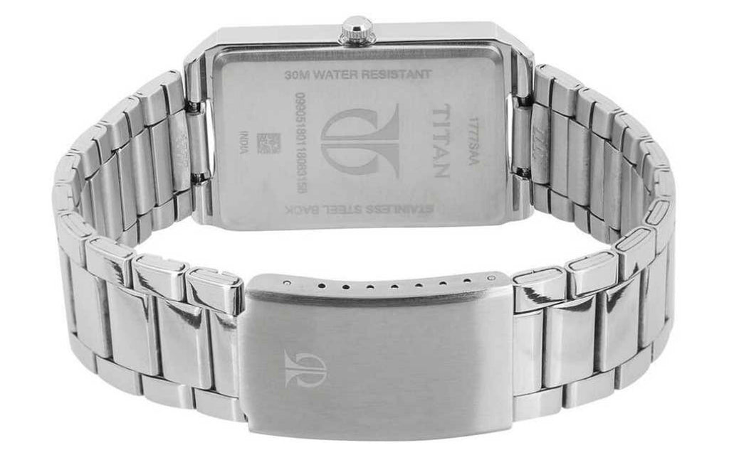 Titan 1777SM01 Silver Metal Analog Men's Watch | Watch | Better Vision