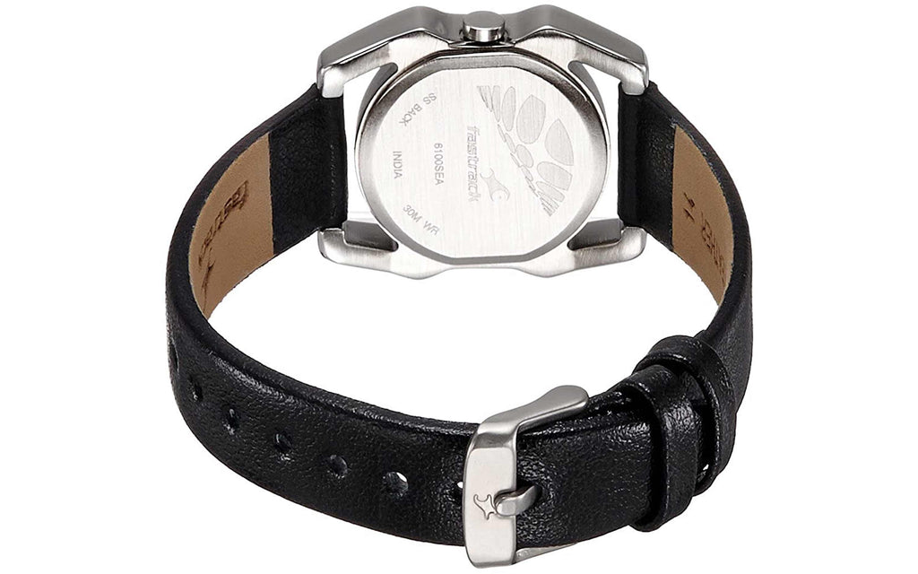 Fastrack 6100SL02 Black Metal Analog Women's Watch - Better Vision