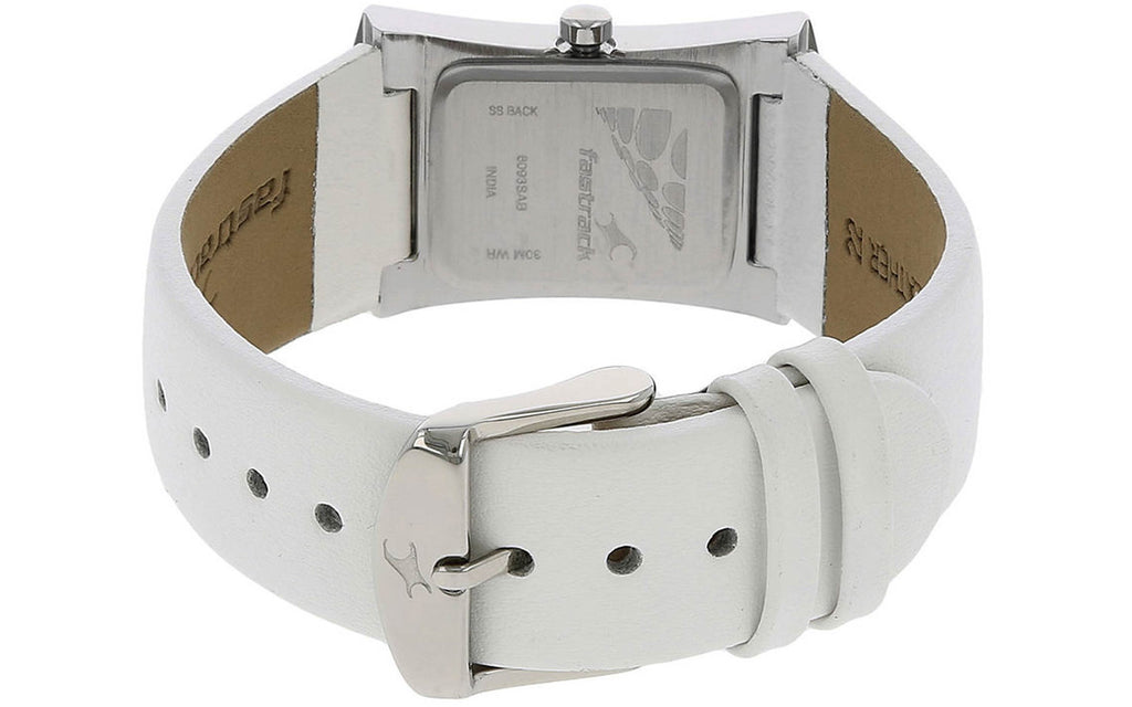 Fastrack NM6093SL01 White Metal Analog Women's Watch | Watch | Better Vision