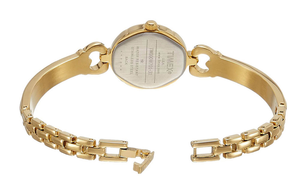 Timex TW000W701 Gold Metal Analog Women's Watch | Watch | Better Vision