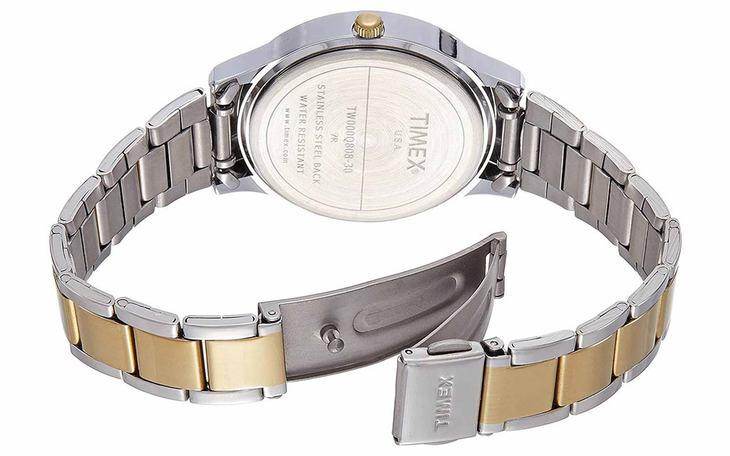 Timex TW000Q808 White Metal Analog Women's Watch | Watch | Better Vision