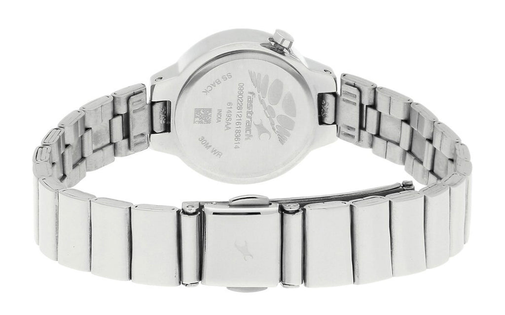 Fastrack NM6149SM03 White Metal Analog Women's Watch | Watch | Better Vision