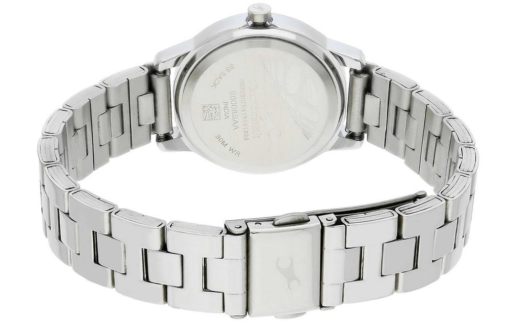 Fastrack NM68008SM02 Gray Metal Analog Women's Watch | Watch | Better Vision