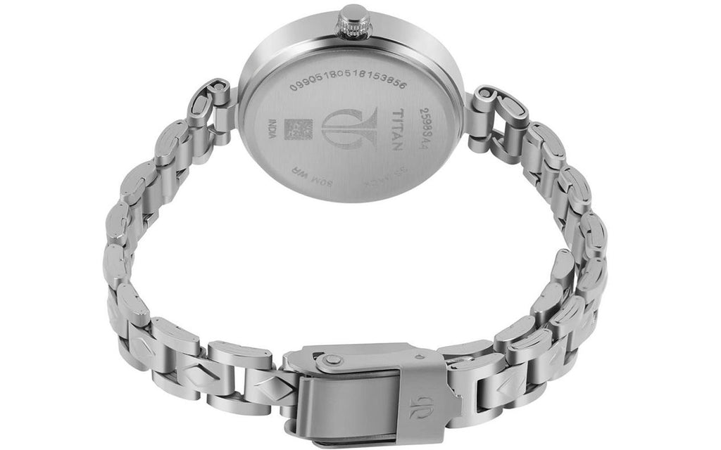 Titan NM2598SM01 Silver Metal Analog Women's Watch | Watch | Better Vision