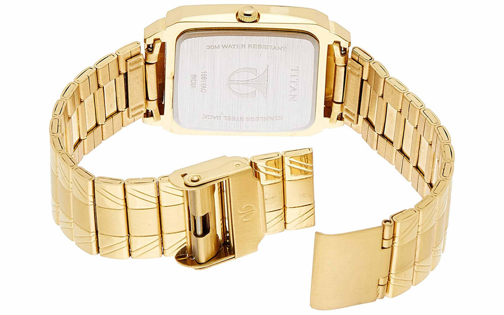 Titan NM1581YM05 Gold Metal Analog Men's Watch | Watch | Better Vision