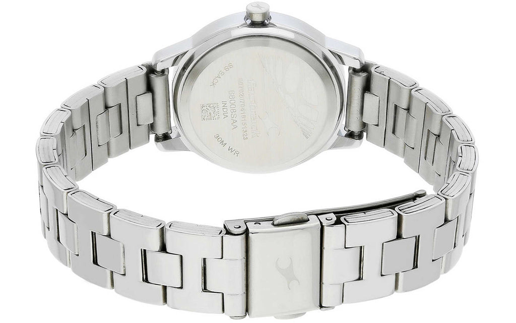 Fastrack NM68008SM01 White Metal Analog Women's Watch | Watch | Better Vision