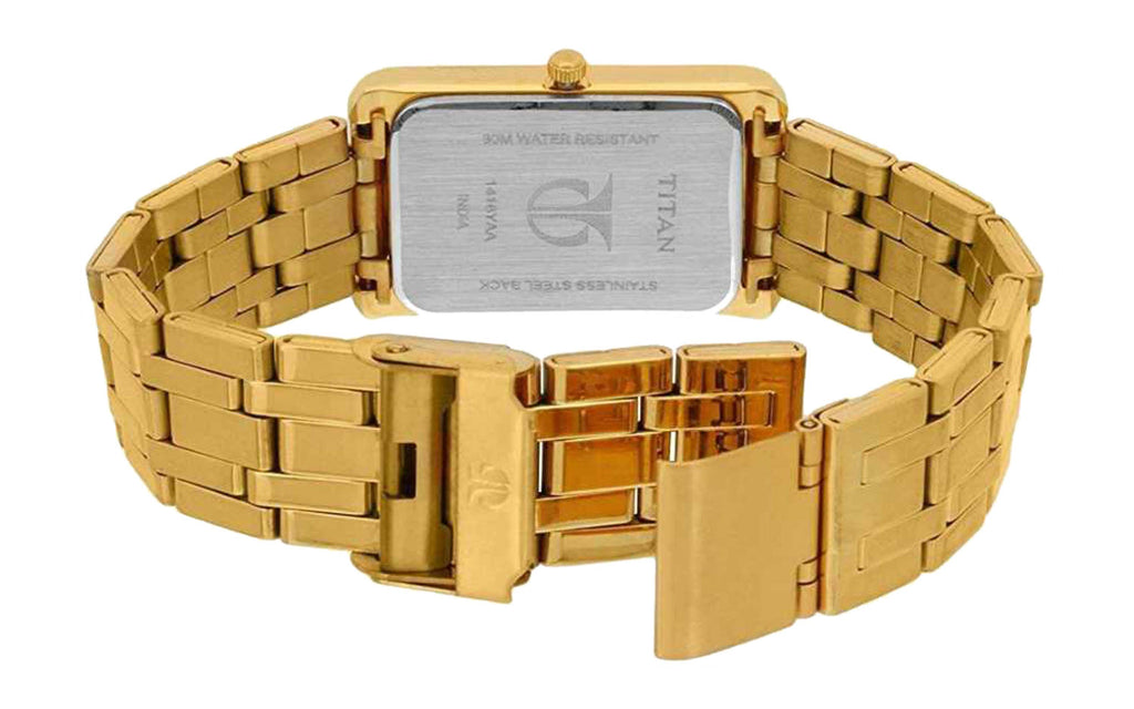 Titan NE1416YM05 Gold Metal Analog Men's Watch | Watch | Better Vision