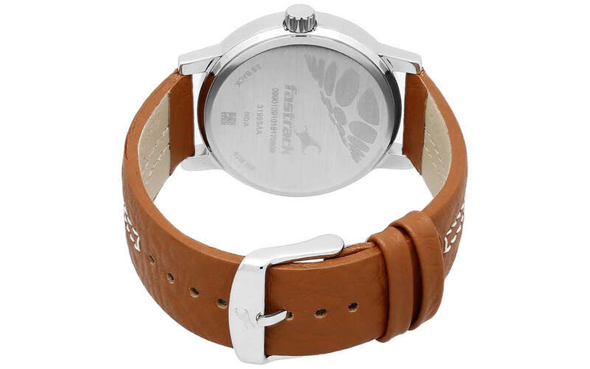Fastrack 3199SL01 Gray Metal Analog Watch for Men Better Vision