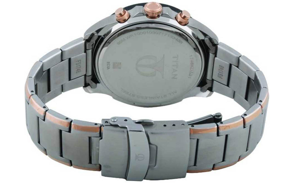Titan 1748KM01 Gray Metal Analog Men's Watch | Watch | Better Vision