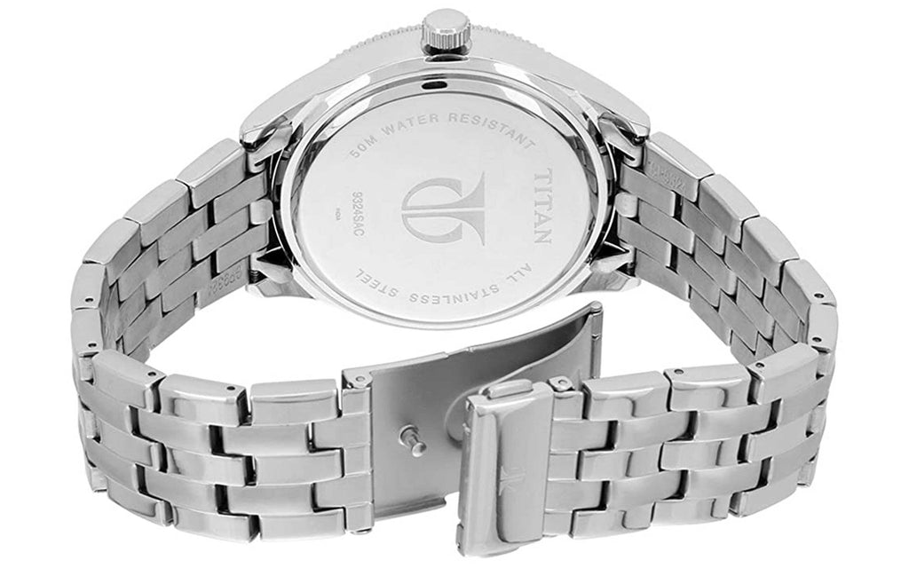 Titan NK9324SM02M Octane Silver Metal Analog Men's Watch | Watch | Better Vision