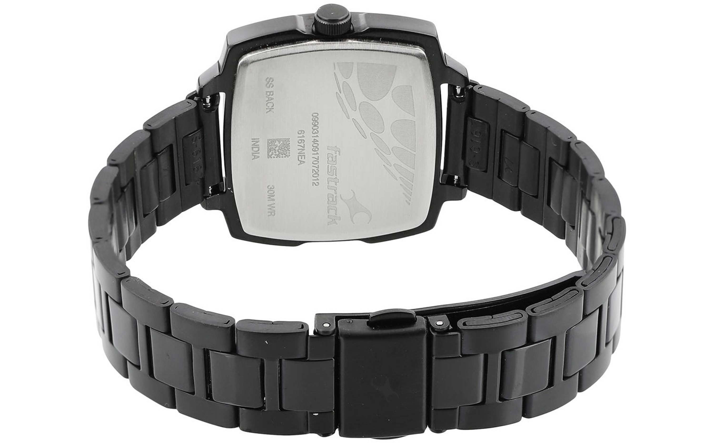 Fastrack 6167NM01 Pink Metal Analog Watch for Women Better Vision