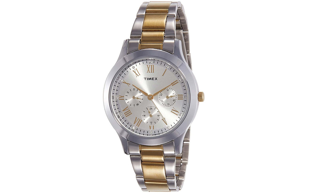 Timex TW000Q808 White Metal Analog Women's Watch | Watch | Better Vision