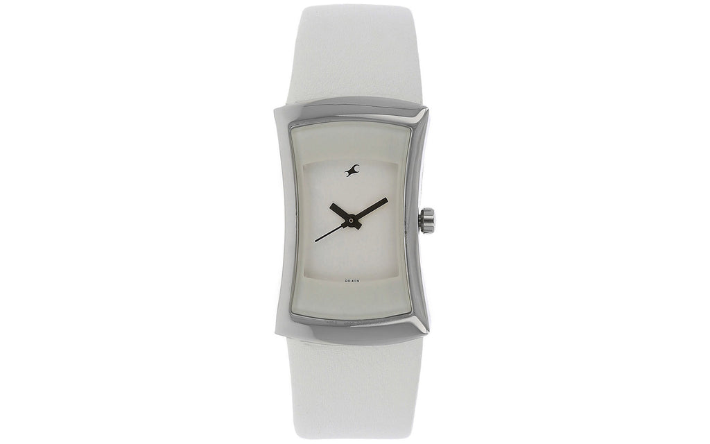 Fastrack NM6093SL01 White Metal Analog Women's Watch | Watch | Better Vision