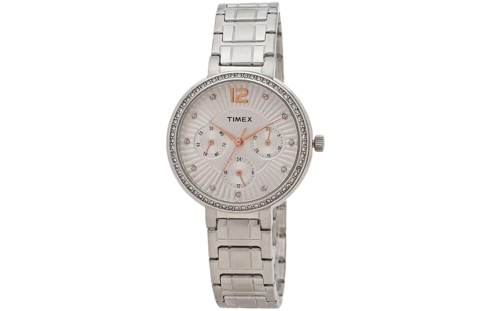 Timex TWEL11900 White Metal Analog Women's Watch | Watch | Better Vision