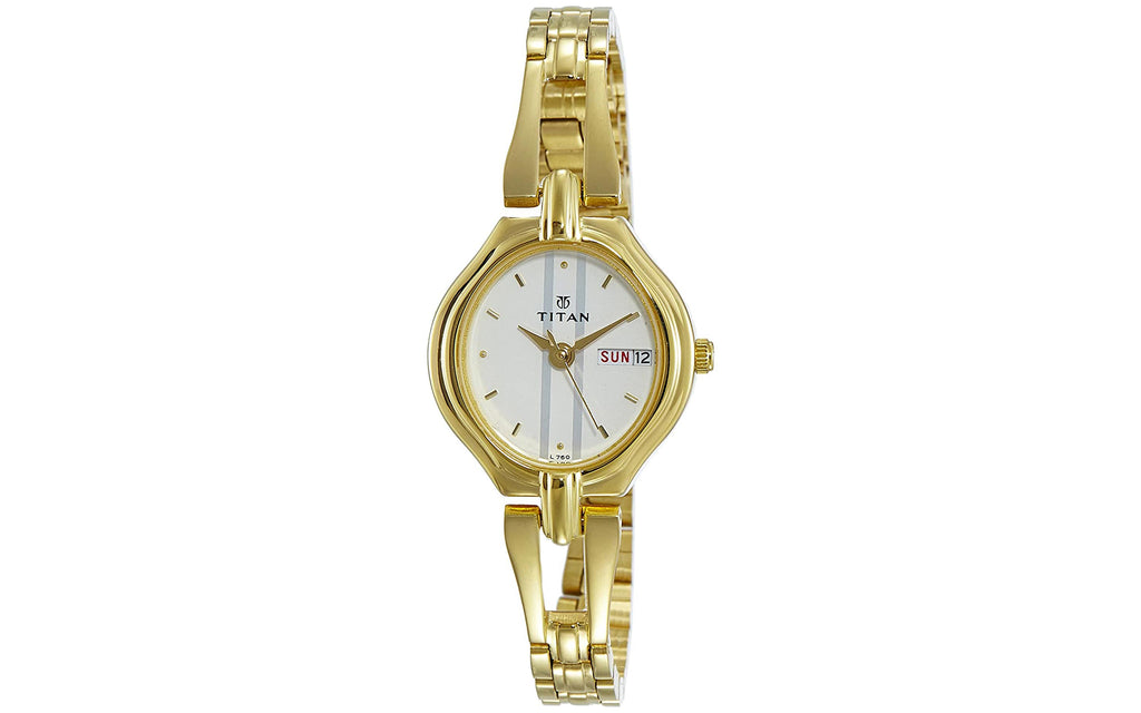 Titan NM2345YM01 White Metal Analog Women's Watch | Watch | Better Vision