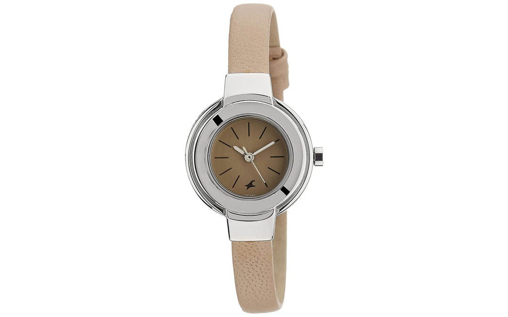 Fastrack 6113SL03 Gray Metal Analog Women's Watch - Better Vision