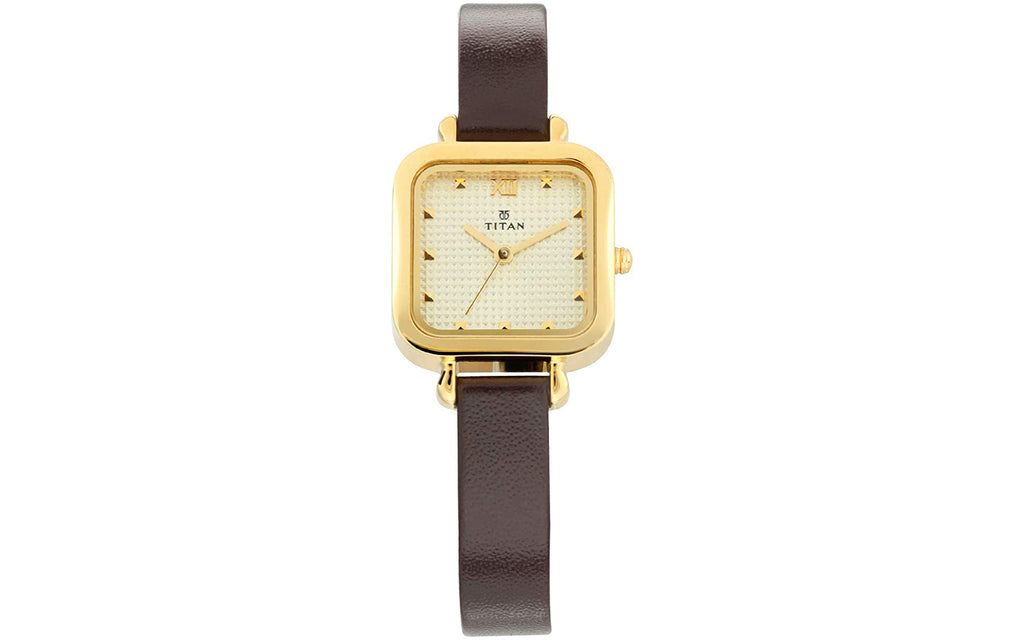 Titan NM2626YL01 Gold Metal Analog Women's Watch | Watch | Better Vision