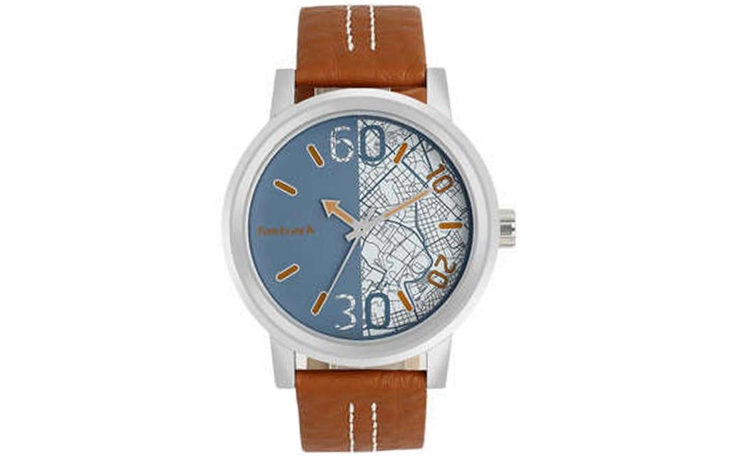 Fastrack 3199SL01 Gray Metal Analog Men's Watch - Better Vision