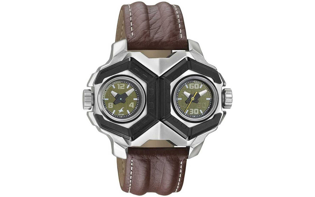 Fastrack 3151KL01 Green Metal Analog Men's Watch - Better Vision