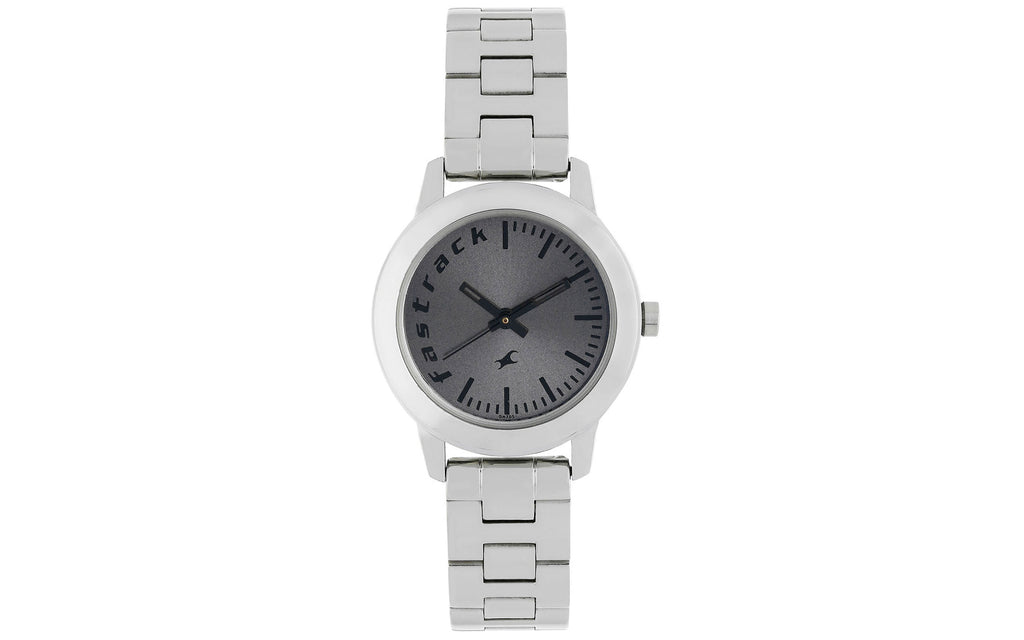 Fastrack NM68008SM02 Gray Metal Analog Women's Watch | Watch | Better Vision