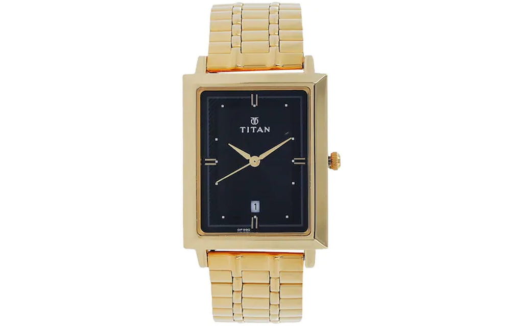 Titan NK1715YM03 Black Metal Analog Men's Watch | Watch | Better Vision