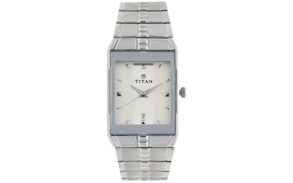Titan NM9151SM01 White Metal Analog Men's Watch | Watch | Better Vision