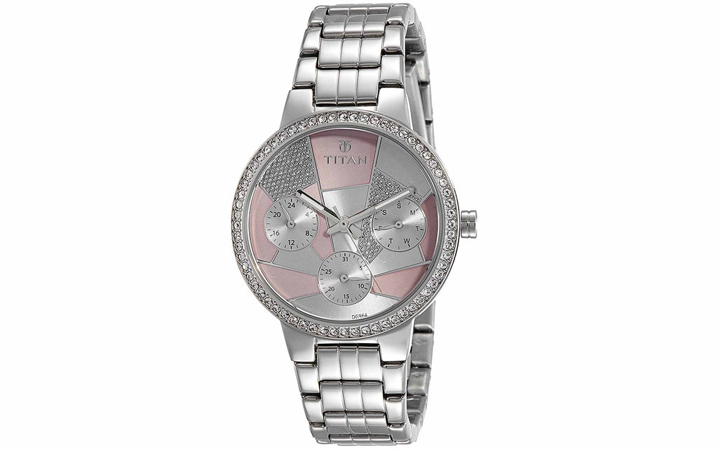 Titan 95058SM01F Rose Gold Metal Analog Women's Watch | Watch | Better Vision