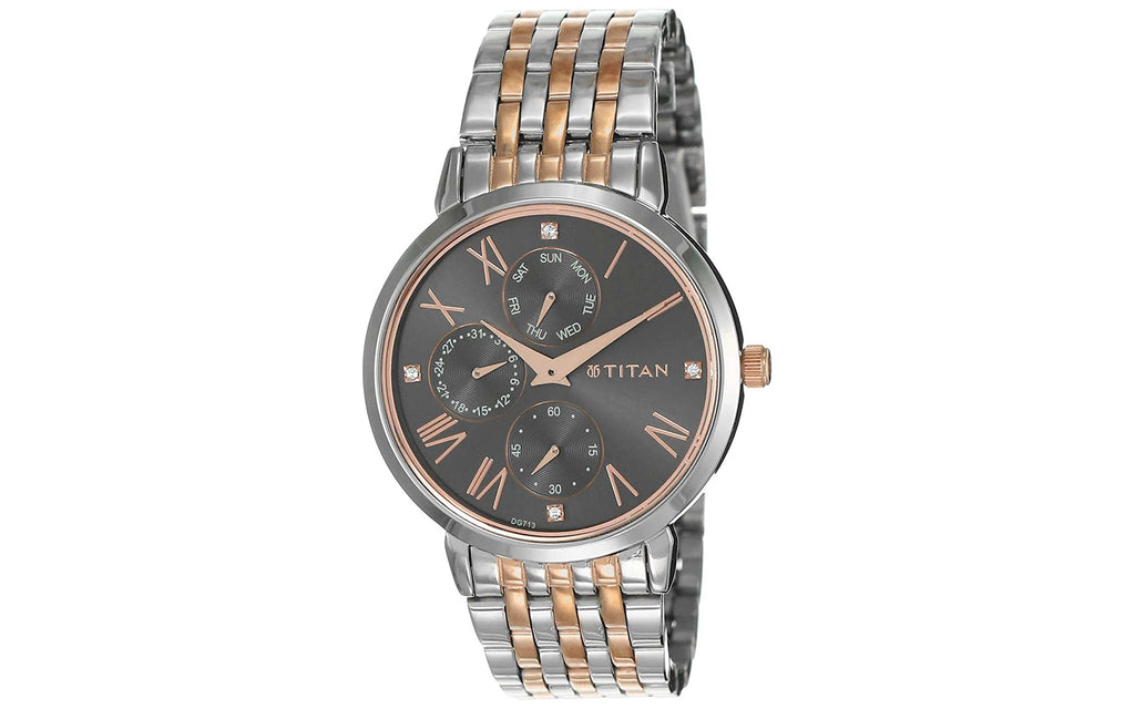 Titan NM2569KM03 Gray Metal Analog Women's Watch | Watch | Better Vision