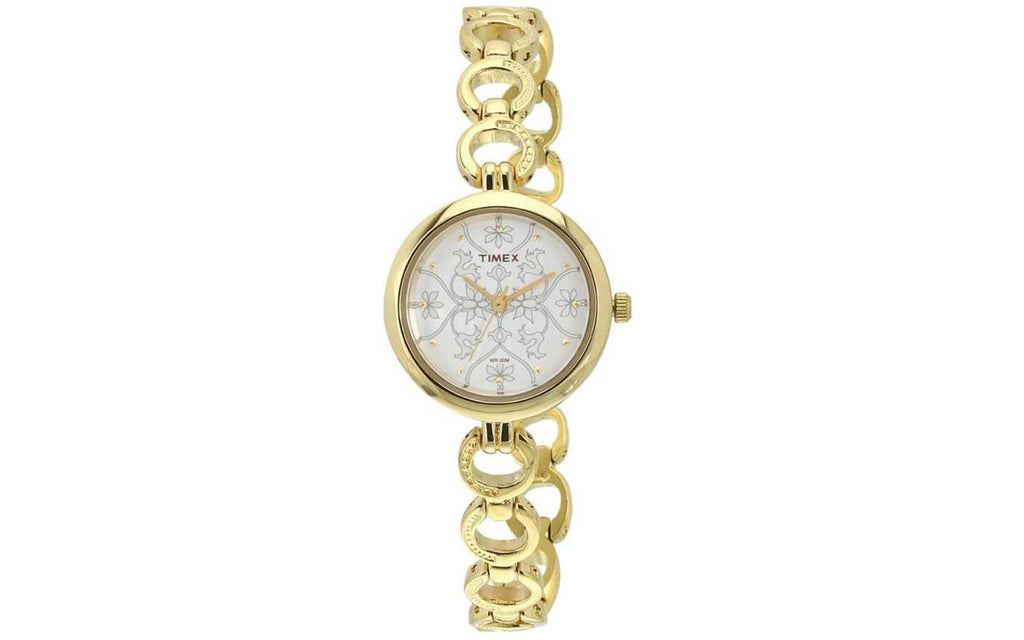 Timex TWEL11413 White Metal Analog Women's Watch | Watch | Better Vision