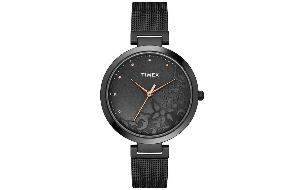 Timex TW000X221 Black Metal Analog Women's Watch | Watch | Better Vision