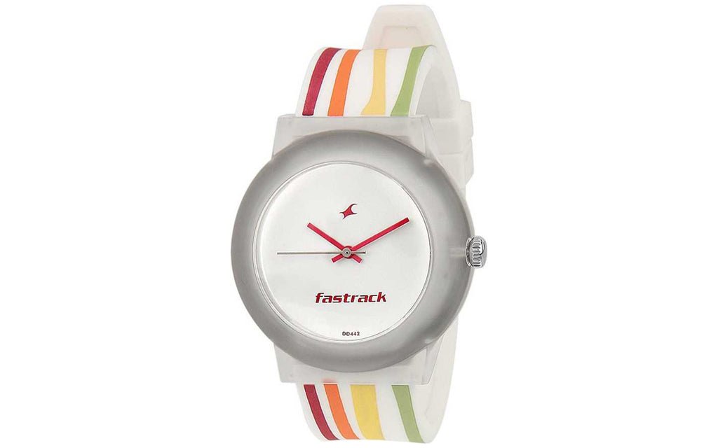 Fastrack 9948PP03J White Fiber Analog Men's Watch | Watch | Better Vision