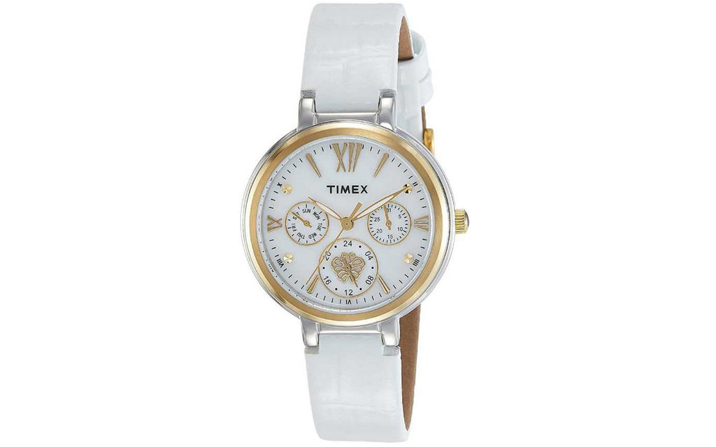Timex TWEL11701 White Metal Analog Women's Watch | Watch | Better Vision