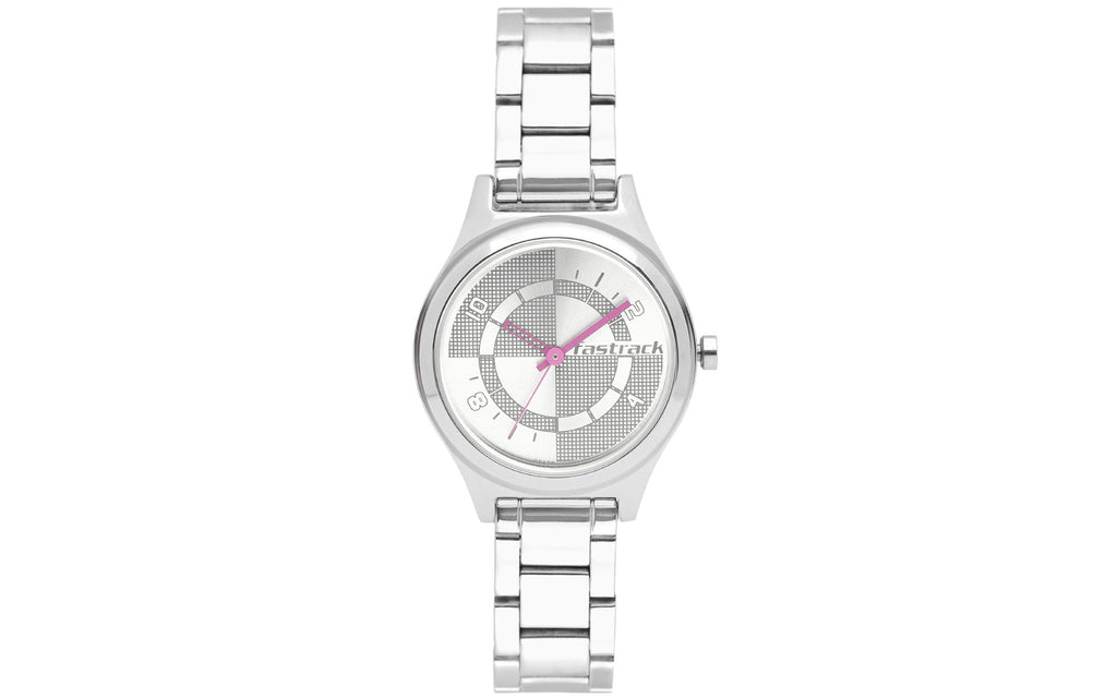 Fastrack NL6152SM01 Silver Metal Analog Women's Watch | Watch | Better Vision