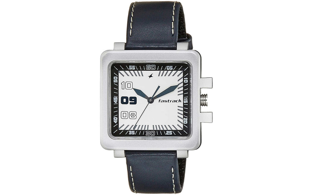 Fastrack NL747PL01C White Fiber Analog Men's Watch | Watch | Better Vision