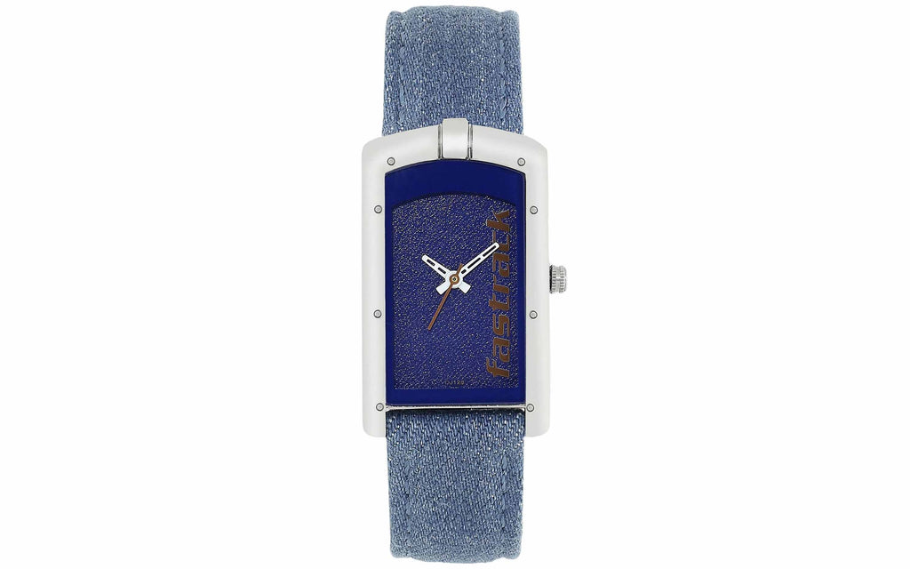 Fastrack NM6183SL01 Blue Metal Analog Women's Watch | Watch | Better Vision