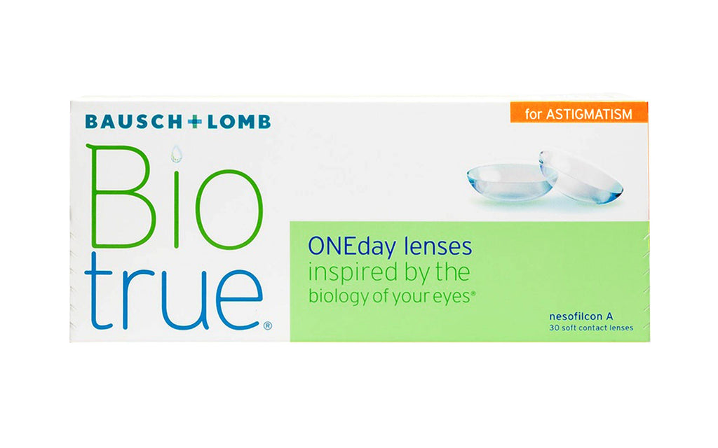 Bausch & Lomb Bio True Toric Daily Disposable Lenses Front Image