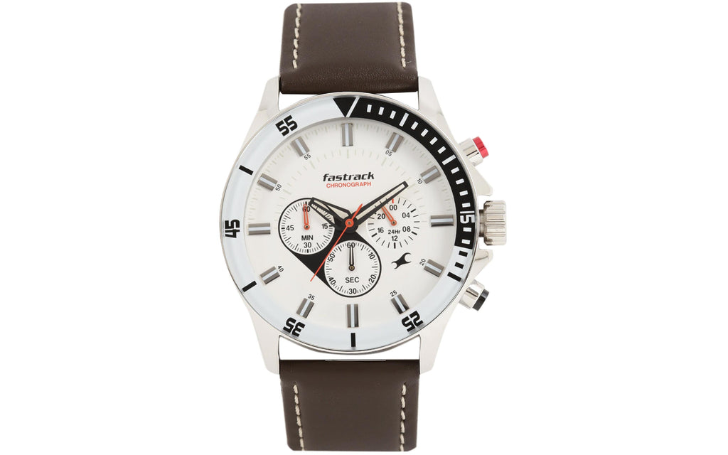 Fastrack NK3072SL01 White Metal Analog Men's Watch | Watch | Better Vision
