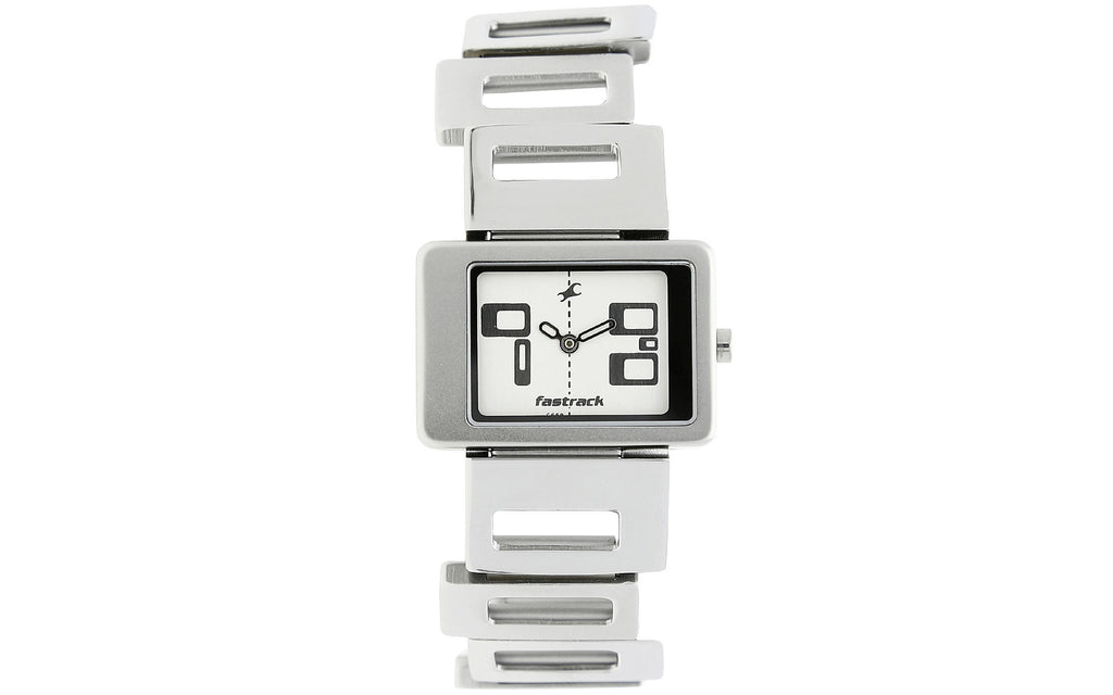 Fastrack NM2404SM01 White Metal Analog Women's Watch | Watch | Better Vision