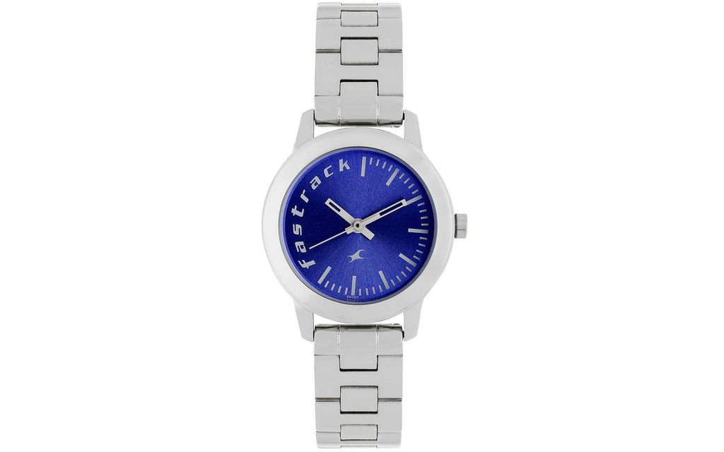 Fastrack NM68008SM03 Blue Metal Analog Women's Watch | Watch | Better Vision